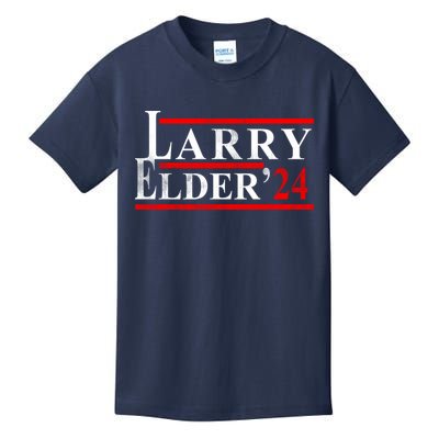 Larry Elder 2024 Vintage Campaign Election Kids T-Shirt