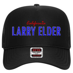 Larry Elder For California High Crown Mesh Back Trucker Hat