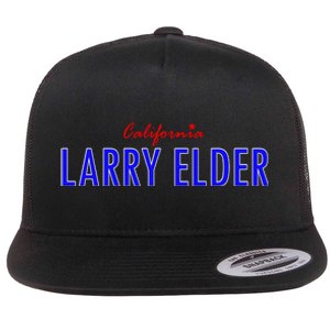 Larry Elder For California Flat Bill Trucker Hat