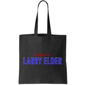 Larry Elder For California Tote Bag