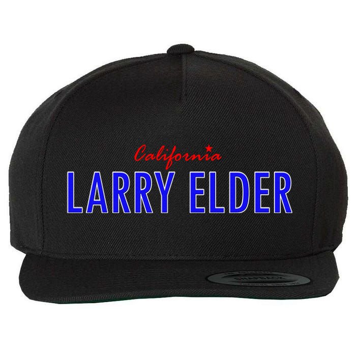 Larry Elder For California Wool Snapback Cap