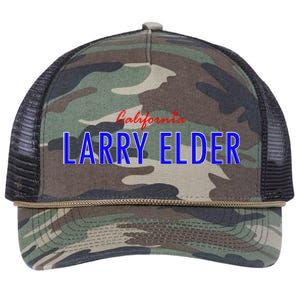 Larry Elder For California Retro Rope Trucker Hat Cap