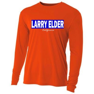 Larry Elder For California Governor Cooling Performance Long Sleeve Crew