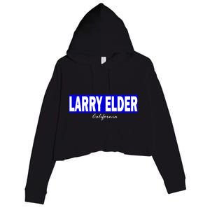 Larry Elder For California Governor Crop Fleece Hoodie