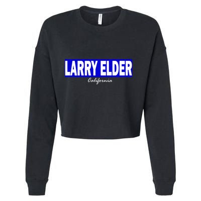 Larry Elder For California Governor Cropped Pullover Crew