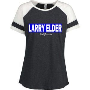 Larry Elder For California Governor Enza Ladies Jersey Colorblock Tee