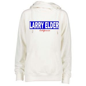 Larry Elder For California Governor Womens Funnel Neck Pullover Hood