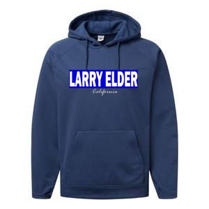 Larry Elder For California Governor Performance Fleece Hoodie