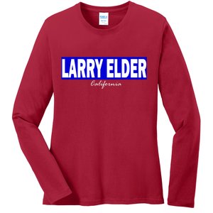 Larry Elder For California Governor Ladies Long Sleeve Shirt