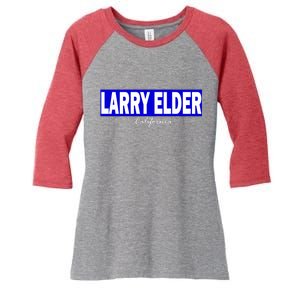 Larry Elder For California Governor Women's Tri-Blend 3/4-Sleeve Raglan Shirt