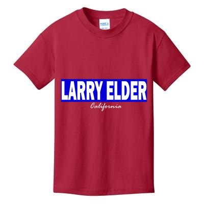 Larry Elder For California Governor Kids T-Shirt