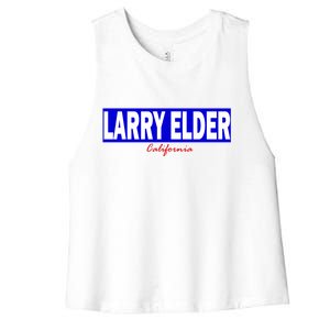 Larry Elder For California Governor Women's Racerback Cropped Tank