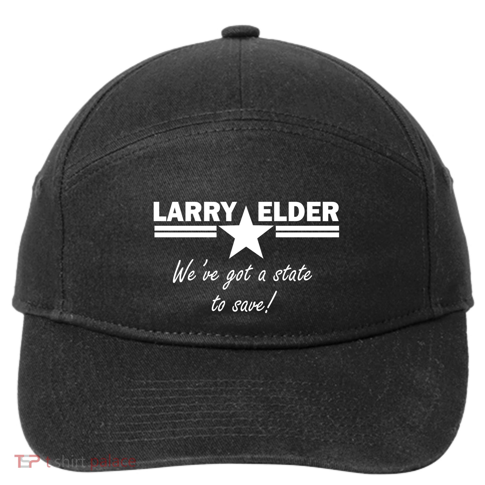 Larry Elder For California We've Got A State To Save 7-Panel Snapback Hat