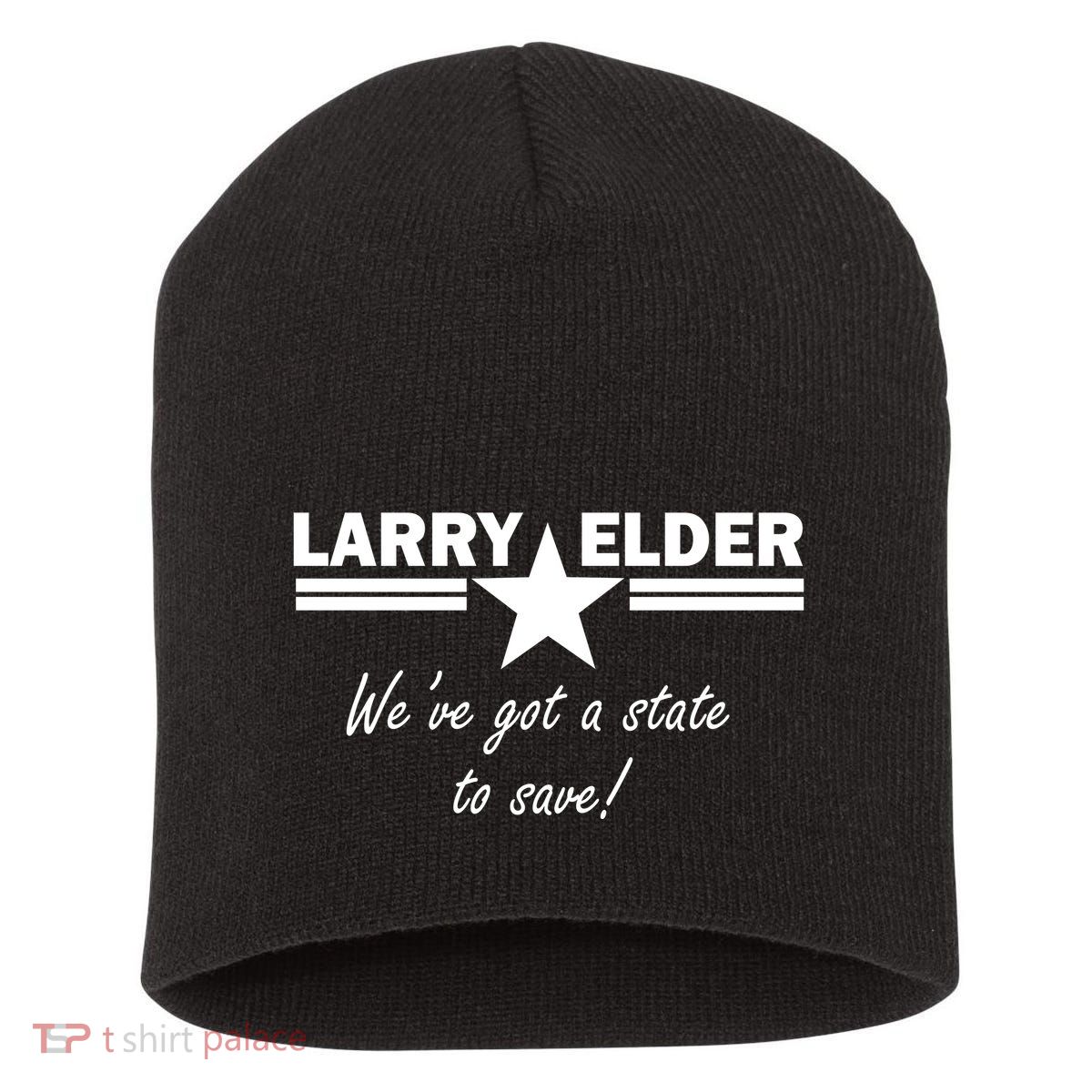 Larry Elder For California We've Got A State To Save Short Acrylic Beanie