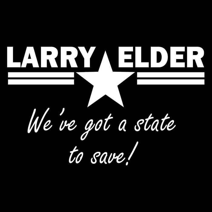 Larry Elder For California We've Got A State To Save Wool Snapback Cap