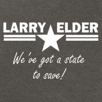 Larry Elder For California We've Got A State To Save Cotton Canvas Backpack