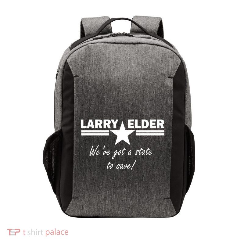 Larry Elder For California We've Got A State To Save Vector Backpack