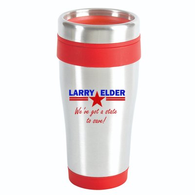 Larry Elder For California We've Got A State To Save 16oz Travel Tumbler