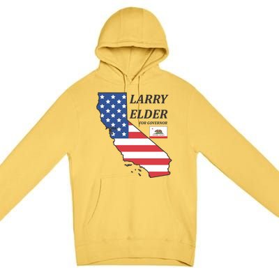 Larry Elder For Governor Premium Pullover Hoodie