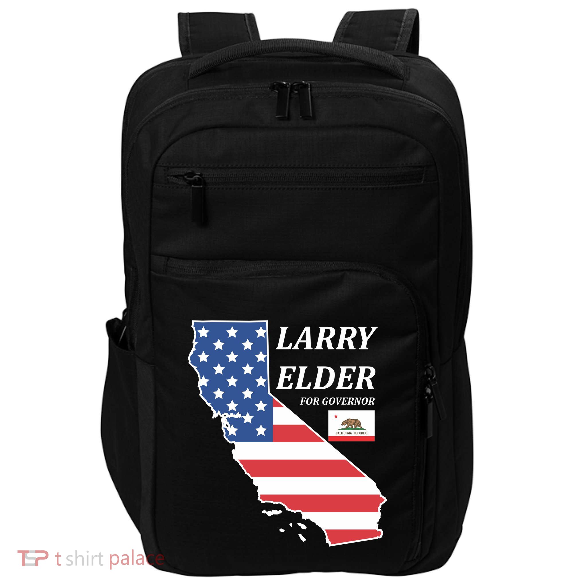 Larry Elder For Governor Impact Tech Backpack
