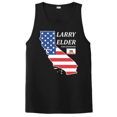 Larry Elder For Governor PosiCharge Competitor Tank