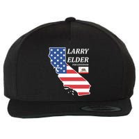 Larry Elder For Governor Wool Snapback Cap