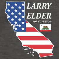 Larry Elder For Governor Vector Backpack