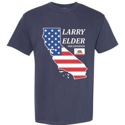 Larry Elder For Governor Garment-Dyed Heavyweight T-Shirt