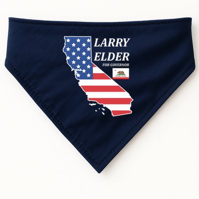 Larry Elder For Governor USA-Made Doggie Bandana