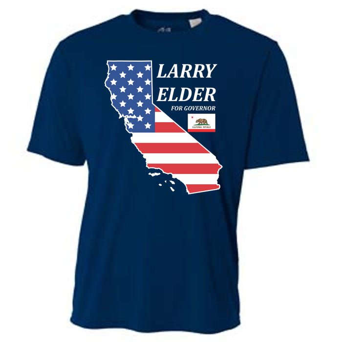 Larry Elder For Governor Cooling Performance Crew T-Shirt