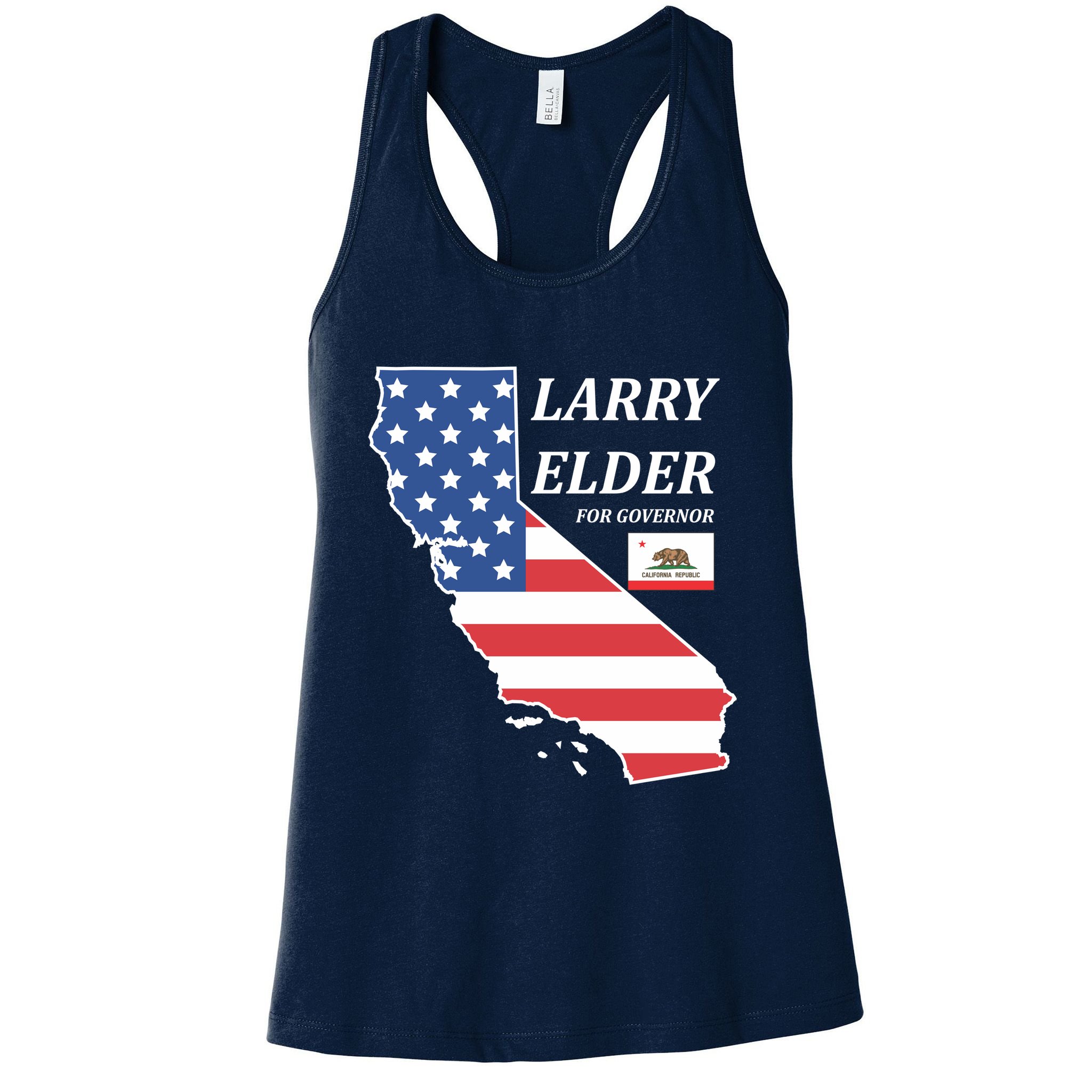 Larry Elder For Governor Womens Tank Top