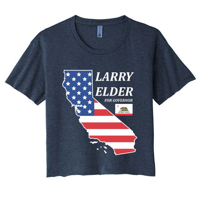 Larry Elder For Governor Crop Top