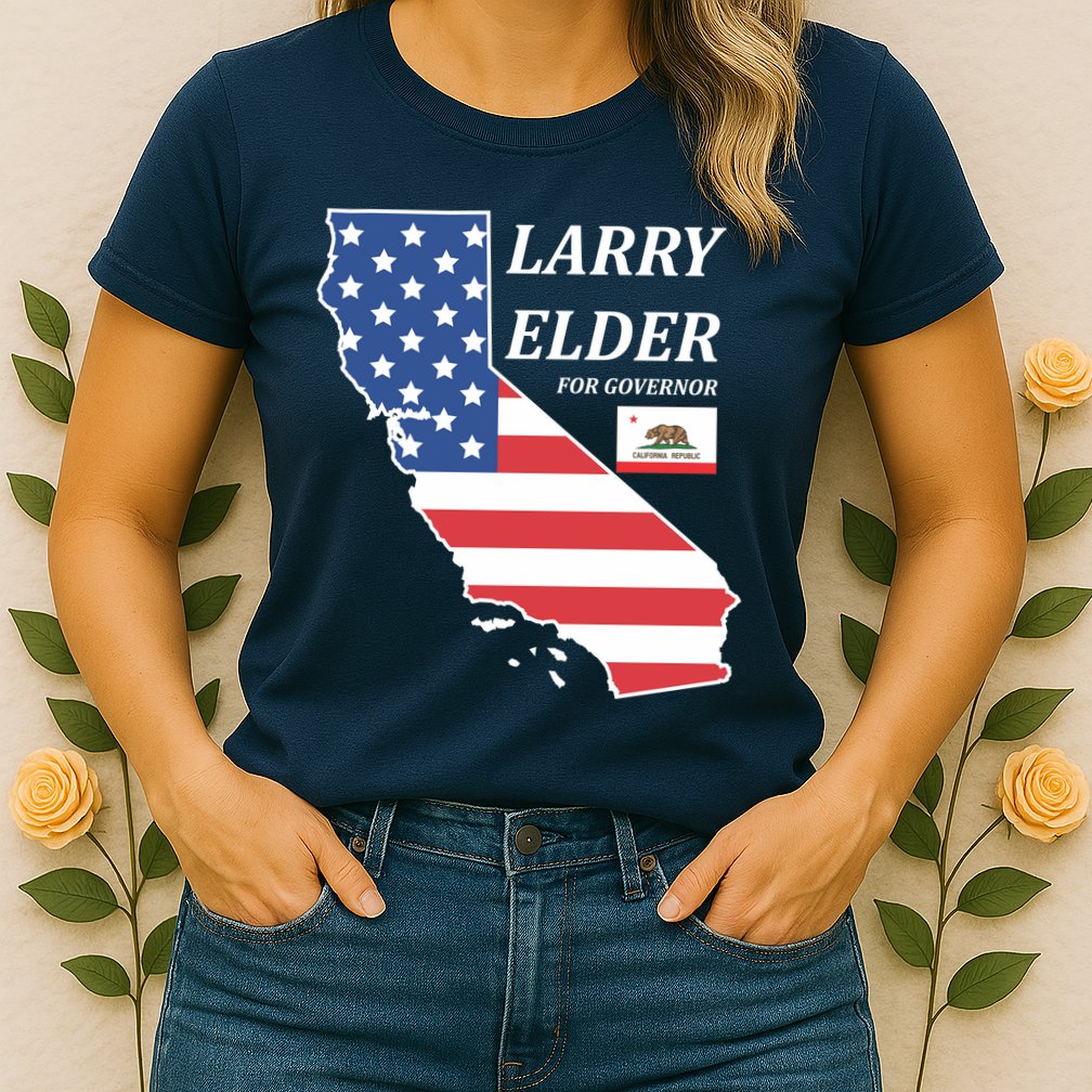 Larry Elder For Governor Womens T-Shirt