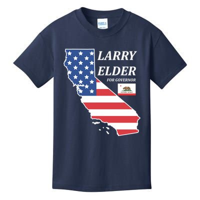 Larry Elder For Governor Kids T-Shirt