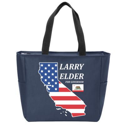 Larry Elder For Governor Zip Tote Bag
