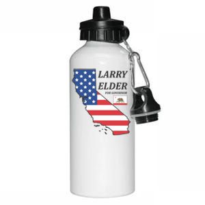 Larry Elder For Governor Aluminum Water Bottle