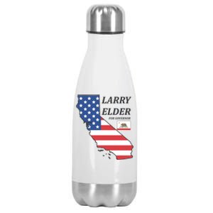 Larry Elder For Governor Stainless Steel Insulated Water Bottle