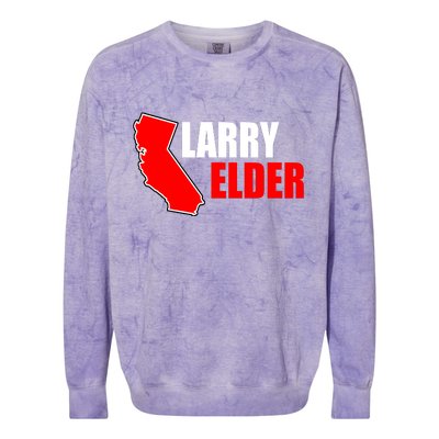 Larry Elder Republican Governor California Colorblast Crewneck Sweatshirt