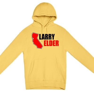 Larry Elder Republican Governor California Premium Pullover Hoodie