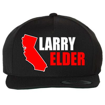 Larry Elder Republican Governor California Wool Snapback Cap