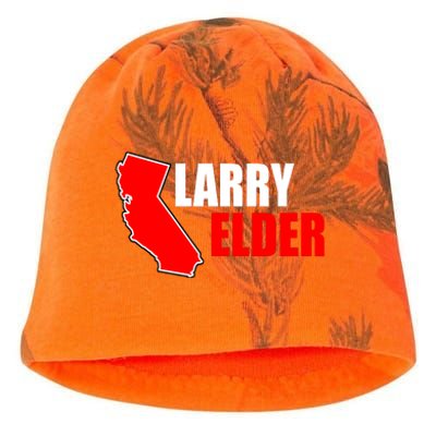 Larry Elder Republican Governor California Kati - Camo Knit Beanie