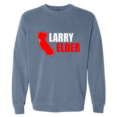 Larry Elder Republican Governor California Garment-Dyed Sweatshirt