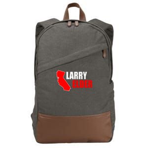 Larry Elder Republican Governor California Cotton Canvas Backpack