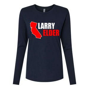 Larry Elder Republican Governor California Womens Cotton Relaxed Long Sleeve T-Shirt