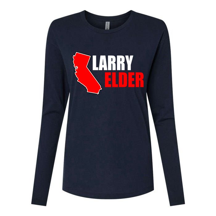 Larry Elder Republican Governor California Womens Cotton Relaxed Long Sleeve T-Shirt