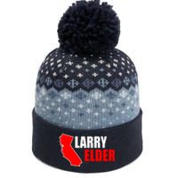 Larry Elder Republican Governor California The Baniff Cuffed Pom Beanie