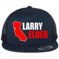 Larry Elder Republican Governor California Flat Bill Trucker Hat