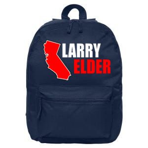 Larry Elder Republican Governor California 16 in Basic Backpack