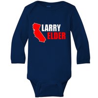 Larry Elder Republican Governor California Baby Long Sleeve Bodysuit