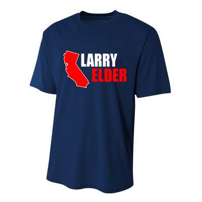 Larry Elder Republican Governor California Performance Sprint T-Shirt